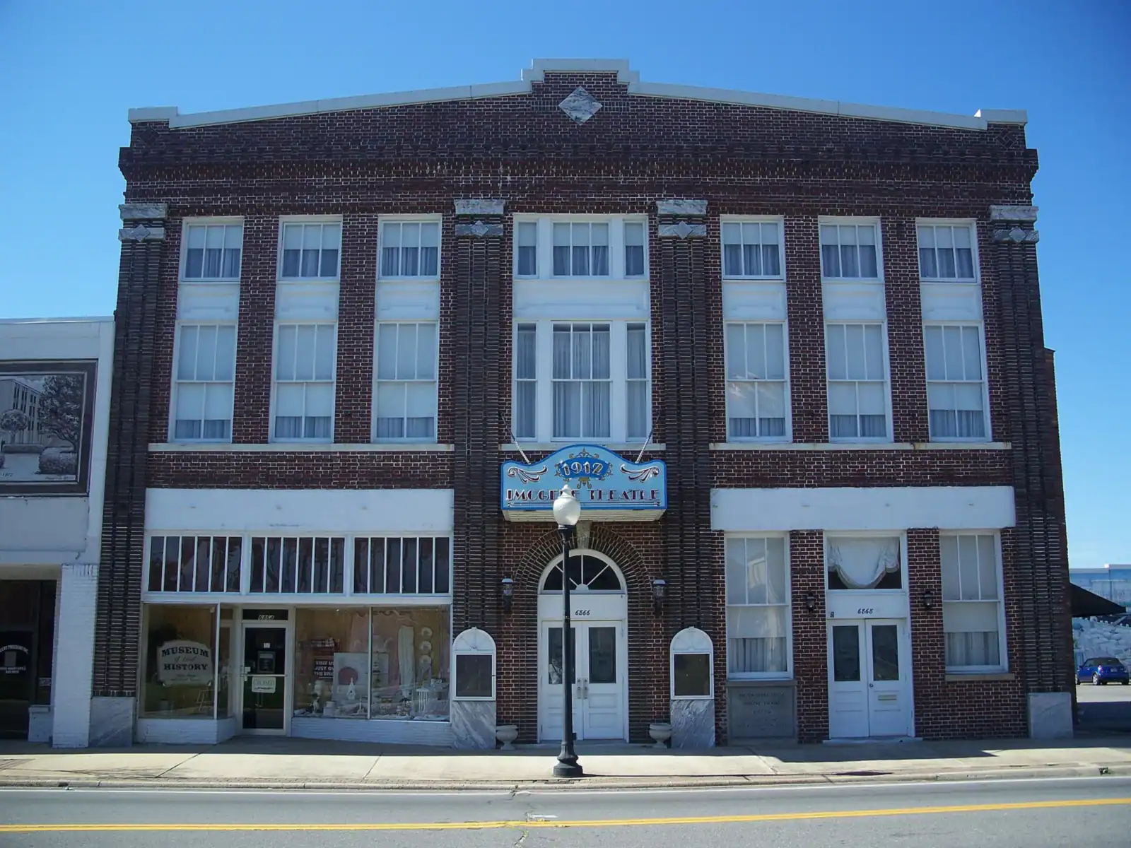 The Imogene Theatre on Caroline Street in downtown Milton, FL